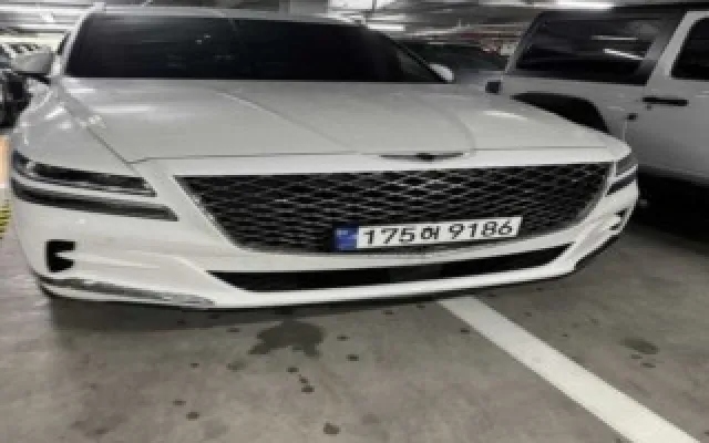 수원중고차매매계약서 GV80 가솔린 2.5T AWD 매물 사진 2 - 2023/09 107,512km
